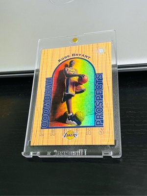 1996-97 UD3 Kobe Bryant RC 經典木紋質感 彩虹亮 新人卡