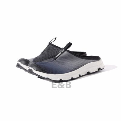 全新 Salomon x Beams Slide 3.0 藍黑 聯名 拖鞋