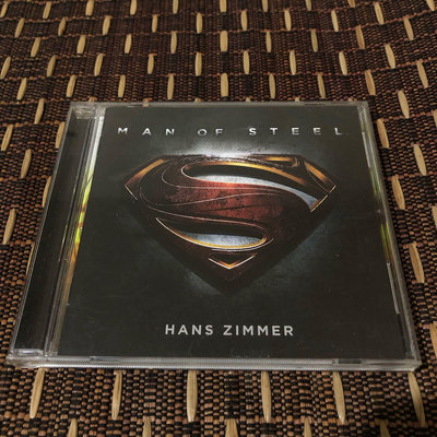 二手CD 超人：鋼鐵英雄（MAN OF STEEL）電影原聲帶專輯 Hans Zimmer