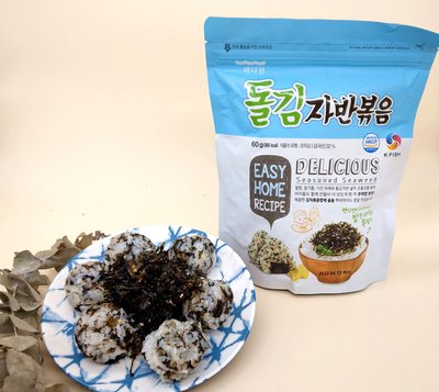 現貨 韓國 Badawon 海苔酥 海苔鬆 海苔 抓飯 拌飯 韓式拌飯 原味 60g 夾鏈袋包裝