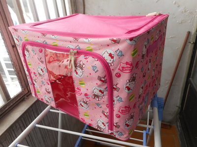 Hello Kitty凱蒂貓 66公升 活動式收納箱/置物箱/整理箱-三麗鷗sanrio