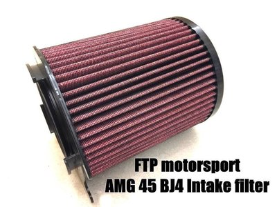 FTP BJ4 intake filter~BENZ AMG A45/CLA45/GLA45~高流量香菇頭K&amp;N AMS