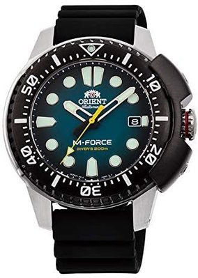 日本正版 ORIENT 東方 M-FORCE RN-AC0L04L 手錶 機械錶 男錶 潛水錶 日本代購
