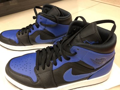 二手 Nike 休閒鞋 Air Jordan 藍黑色