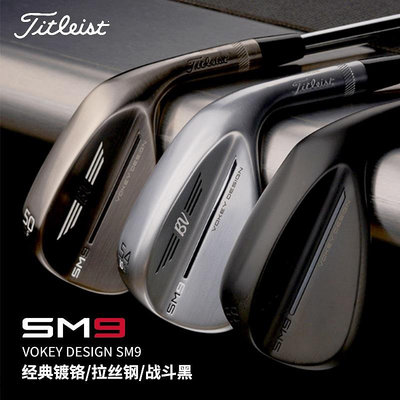 高爾夫球桿 戶外用品 Titleist泰特利斯高爾夫球桿全新SM9挖-一家雜貨