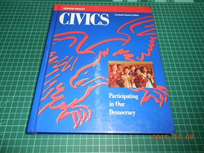 《CIVICS Participating in Our Democracy》八成新