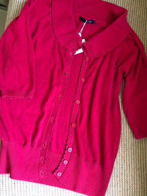 全新紅色外套 IENA 純棉 原價：2580 特價：200s號
