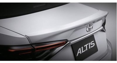 豐田 NEW ALTIS 19年 12代 4D立體 車美仕 原廠型 Z版 SPORT 大鴨尾翼 壓尾 擾流板