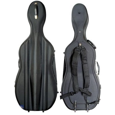 【現代樂器】法蘭山德Sandner SA-580 大提琴盒 可雙肩背可提可拉重量輕 滑輪設計