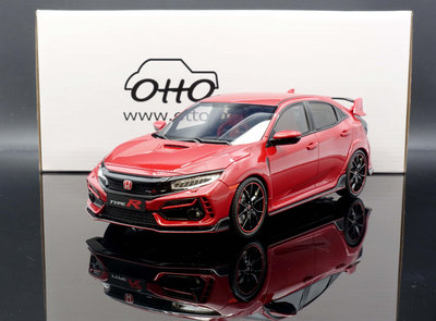 【MASH】OTTO 1/18 Honda Civic Type R (FK8) 2020 Red OT890