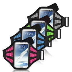 ~協明~ 5.5吋智慧型手機用 運動網狀透氣手機臂帶 - 供四色提供選擇