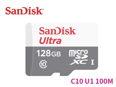 「Sorry」Sandisk Ultra microSD TF 128G 128GB 100M C10 記憶卡 無轉卡