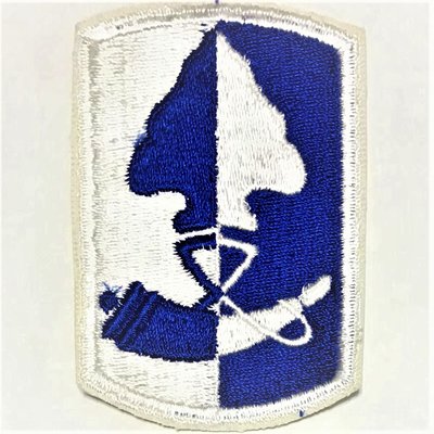美軍公發 越戰 ARMY 陸軍 187th Infantry Brigade 第187步兵旅 臂章 彩色 全新
