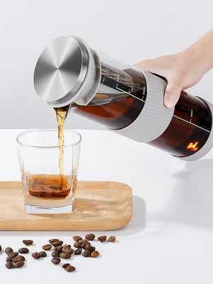 咖啡壺冷萃壺冰滴咖啡壺玻璃過濾瓶手沖美式家用冷泡杯果茶泡茶壺