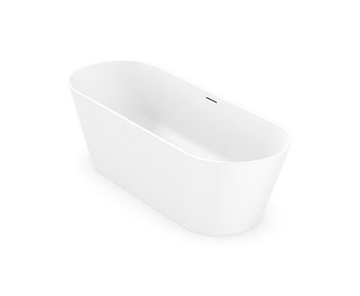 浴室的專家 *御舍精品衛浴 Kohler New Evok 獨立式綺美石浴缸 170cm (白) K-21095T-0