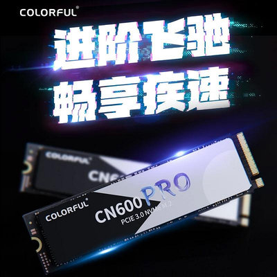 七彩虹CN600PRO m2固態硬碟筆電桌機電腦ssd硬碟256g/512g/1t
