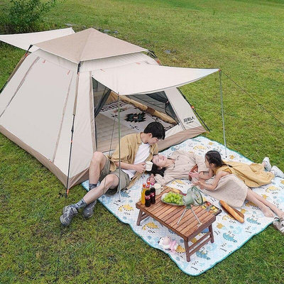 帳篷戶外便攜式折疊露營用品裝備野營野餐全自動大加厚防雨
