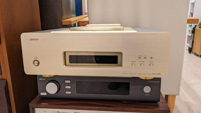 【代友售】 旗艦上掀蓋CD播放機 Denon DCD-S1頭好壯壯可讀燒錄片帶原廠遙控器可試機