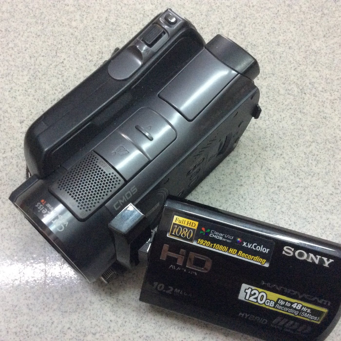 保固一年][高雄明豐] 公司貨SONY HDR-SR12 120GB HD 攝錄機便宜賣sr100