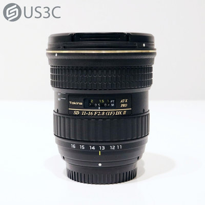 【US3C-青海店】公司貨 Tokina AT-X 116 PRO DX II AF 11-16mm f2.8 for Nikon 恆定光圈 二手鏡頭 附遮光罩