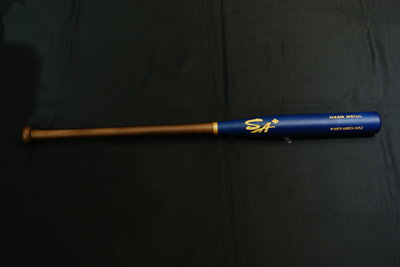 棒球世界全新SA 新款 北美硬楓木壘球棒 SAS-568特價藍頭