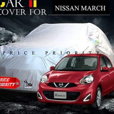 車罩透明車罩車罩車罩車罩車身罩 Nissan March Polyes-爆款新店促銷