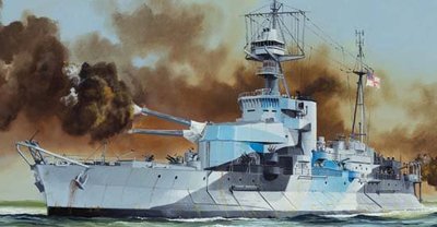 【TRUMPETER 05335】小號手 1/350 英國皇家海軍 羅伯茨 淺水重炮艦 05335