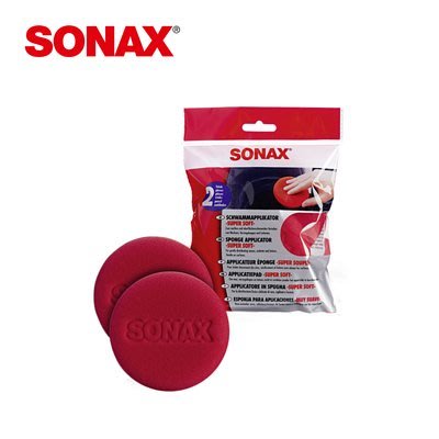 【 huge 急件】SONAX 舒亮  極細緻海綿  Sponge Applicator Super Sof