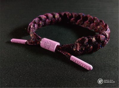 PALACE 美牌專賣 RASTACLAT Shoelace Bracelet 美國加州衝浪品牌 紫葡萄