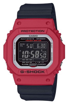日本正版 CASIO 卡西歐 G-Shock GW-M5610RB-4JF 男錶 手錶 電波錶 太陽能充電 日本代購