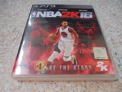 PS3 NBA2K16 美國職業籃球賽2016 英文版 直購價700元 桃園《蝦米小鋪》