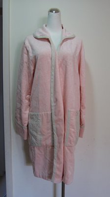 【LA PERLA】義大利頂級奢華內衣品牌---粉口袋LACE睡袍--原價29800---