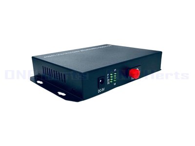 4PVOT 4路影像光纖傳輸 4路影像傳輸轉換器 類比 光纖接收機 監視器 光纖轉換器 AHD TVI CVI