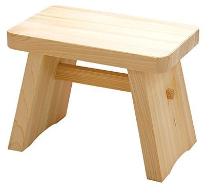 【日本製 】日本直送 多功能 檜木 風呂椅 置物椅 親子椅 泡湯 浴室 飯店 檜木椅 實木椅 高大 82699