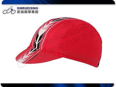 【阿伯的店】Shimano Racing 遮陽小帽 one size -紅色#SU2229