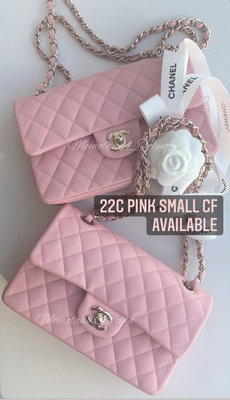 Chanel AS2431 mini flap bag top handle 小羊皮肩背包 裸膚色