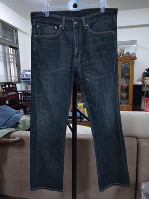 (二手)LEVIS 505深藍色牛仔褲..(W34)（B529）
