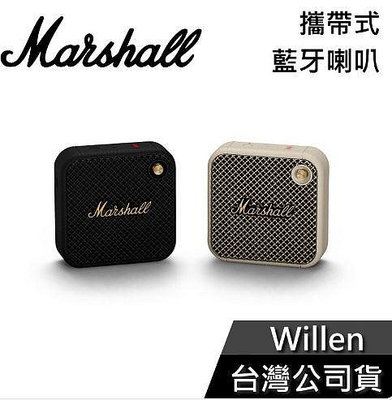【免運送到家】Marshall Willen 迷你無線藍芽揚聲器 公司貨