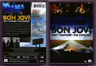 熱銷直出 Bon Jovi - Lost Highway (DVD)蝉韵文化音像BD藍光