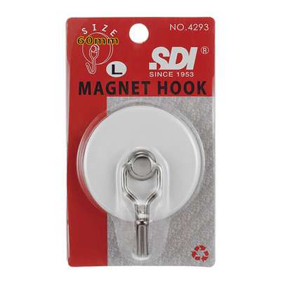 【全新】SDI 手牌 NO.4293 強力磁鐵掛勾 ( 大 ) ( 直徑60mm )