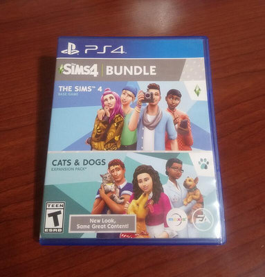PS4 模擬市民 4 貓狗總動員 The Sims 4 中文版 （二手）
