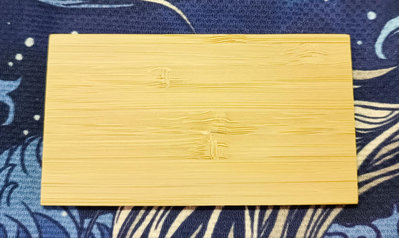 9x5x0.2cm 空白竹木名片 楠竹名片 木牌 無孔 可彩繪 書寫 印刷 雷雕