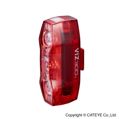 CATEYE 超高亮度充電尾燈VIZ300流明 TL-LD810 全新上市 特惠價