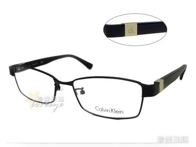 【珍愛眼鏡館】Calvin Klein 純鈦材質 時尚光學鏡框 CK5419A 115 霧黑 CK 公司貨 # 5419