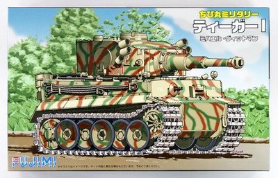 【FUJIMI 76314】蛋坦克系列 TM6 虎式戰車 TIGER I 米歇爾·魏特曼 (附塗裝完成展示台座)