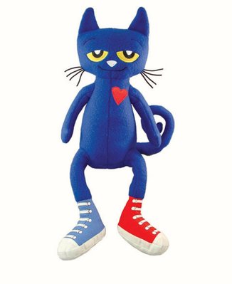 預購 美國帶回 Disney Pete The Cat 可愛帆布鞋皮特貓 皮皮貓 玩偶 娃娃 生日禮 布偶
