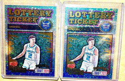 Lamelo Ball Contenders Lottery Tickets 2張