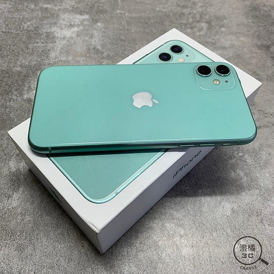 『澄橘』Apple iPhone 11 128GB (6.1吋) 綠《二手 中古》A65499