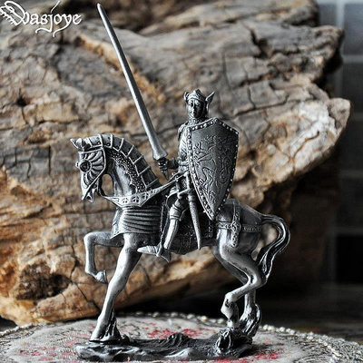 【現貨】古典歐式中世紀聖堂戰士/騎士 擺件/創意/家居飾品金屬工藝品