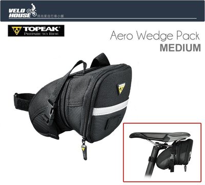 【飛輪單車】TOPEAK TC2261B Aero Wedge Pack綁帶座墊包(M中)[36800617]